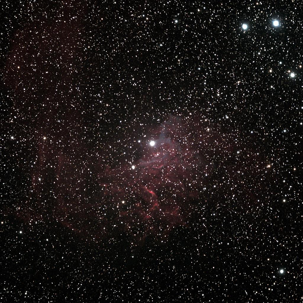 IC 405 and AE Aurigae